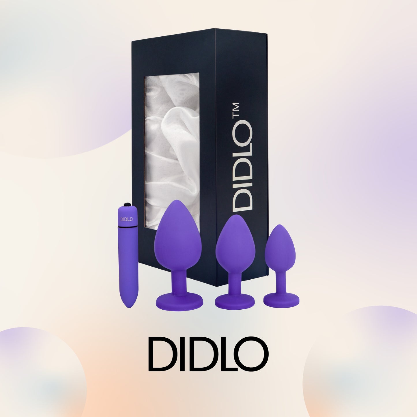 Didlo - 4er Set Anal Plug mit Bullet Vibrator