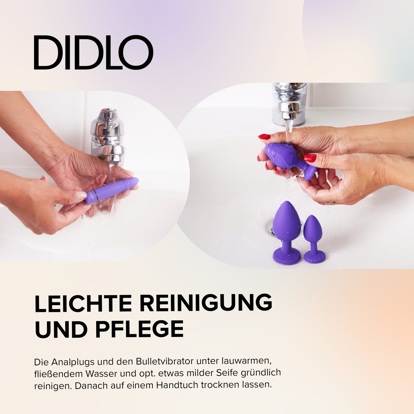 Didlo - 4er Set Anal Plug mit Bullet Vibrator