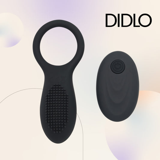 Didlo - Wireless Remote Vibrating Cock Ring schwarz