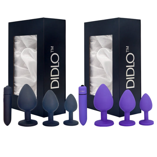 Didlo - 4er Set Anal Plug mit Bullet Vibrator